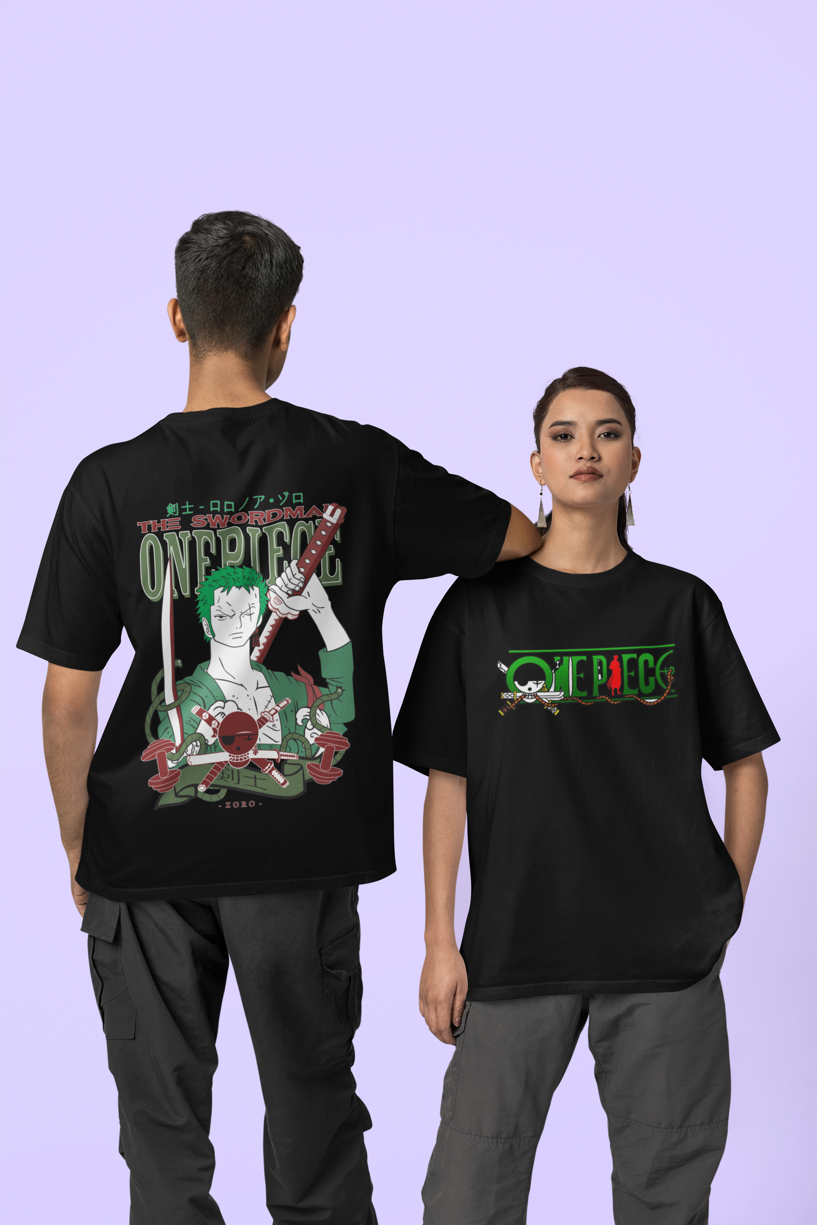 ANIME PRINTED T SHIRT