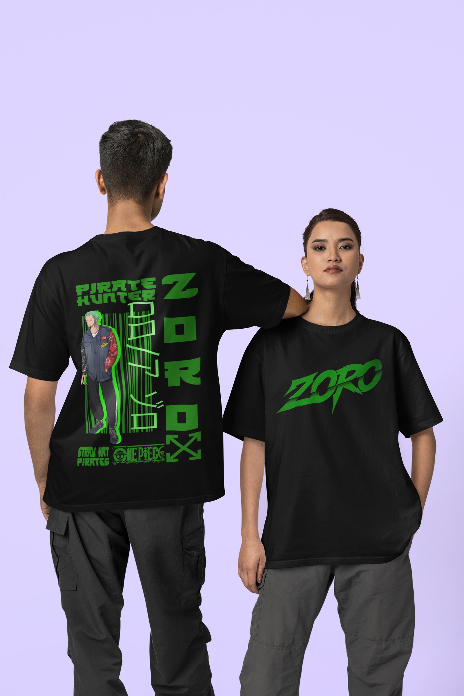 ANIME PRINTED T SHIRT