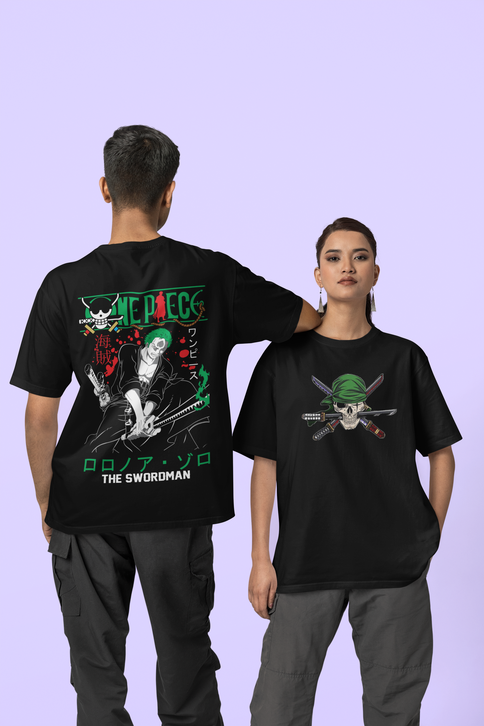 ANIME PRINTED T SHIRT