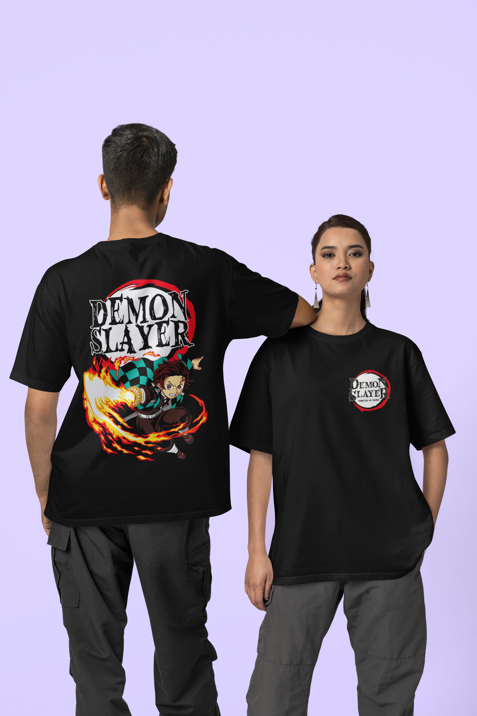 ANIME PRINTED T SHIRT