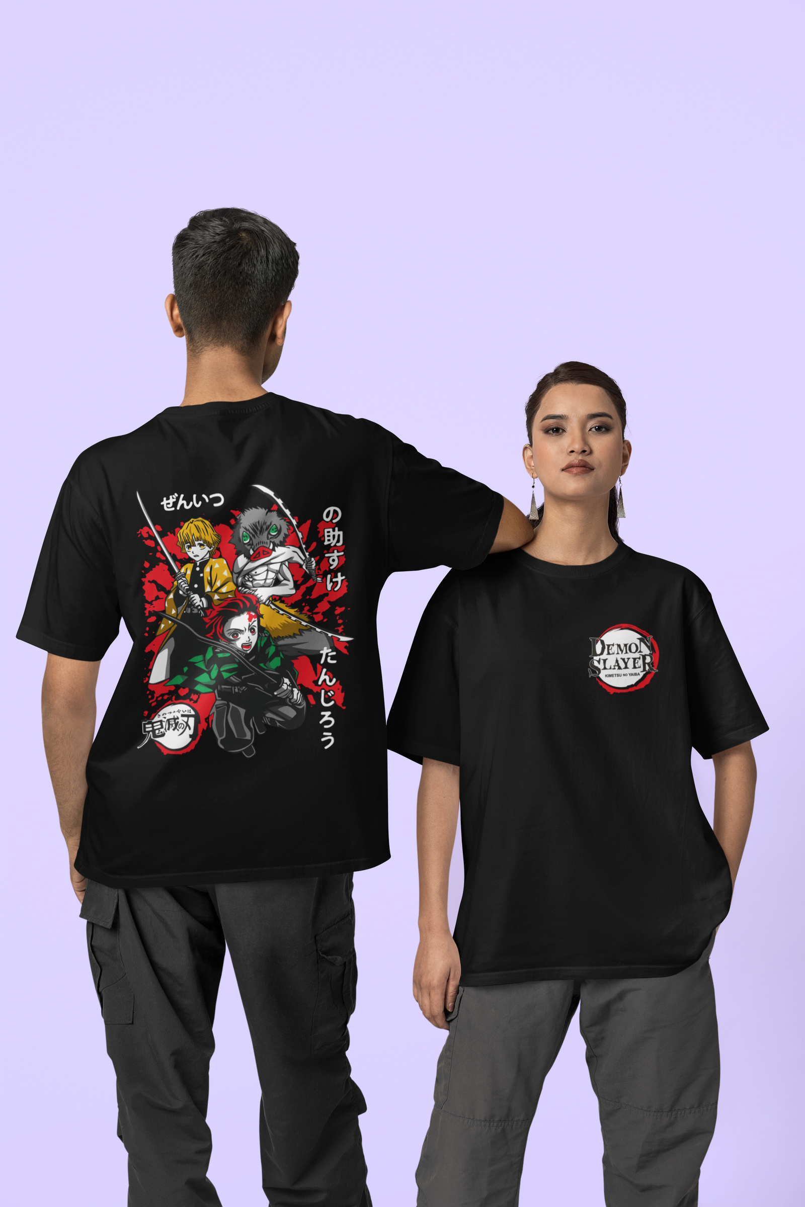 ANIME PRINTED T SHIRT
