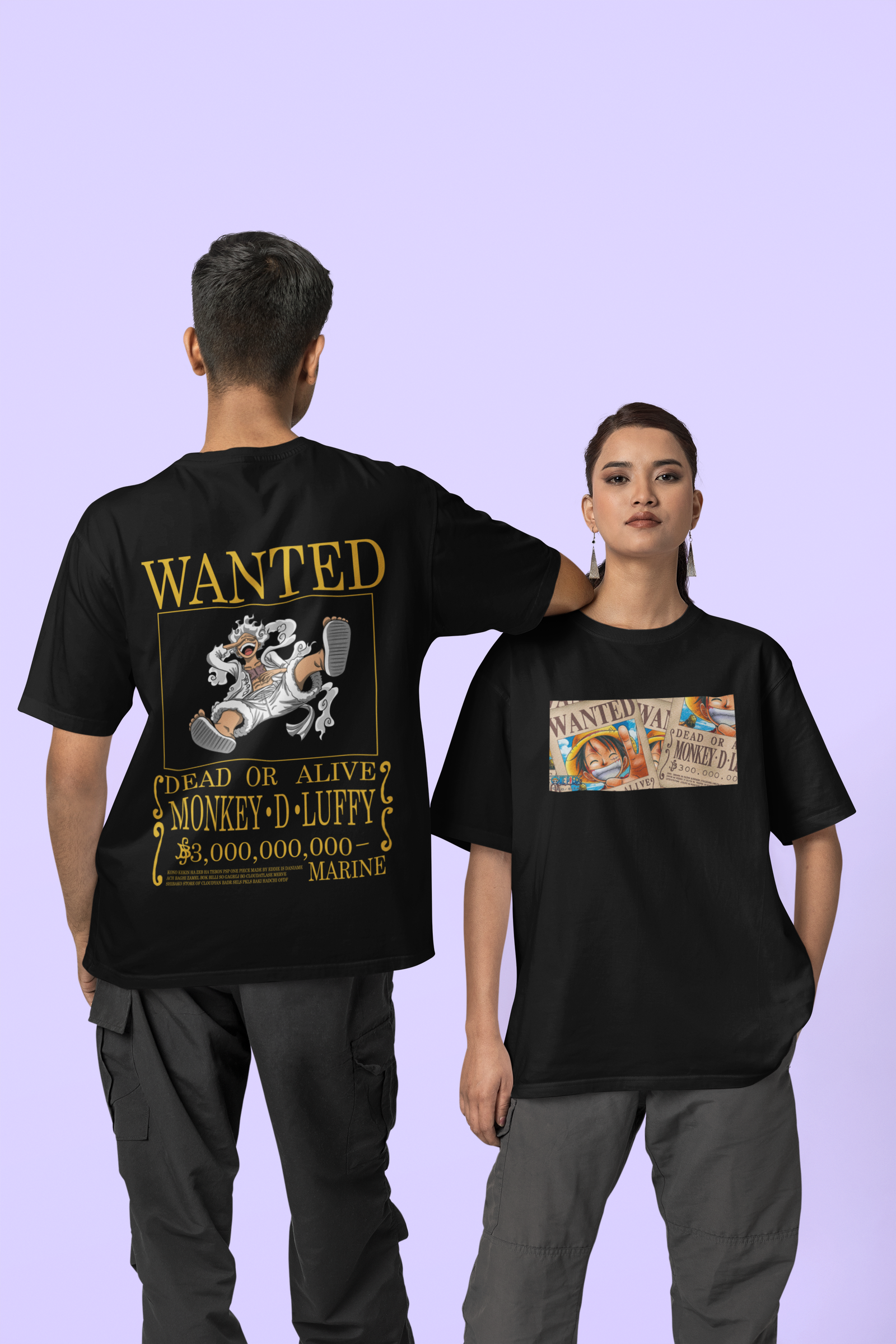 ANIME PRINTED T SHIRT