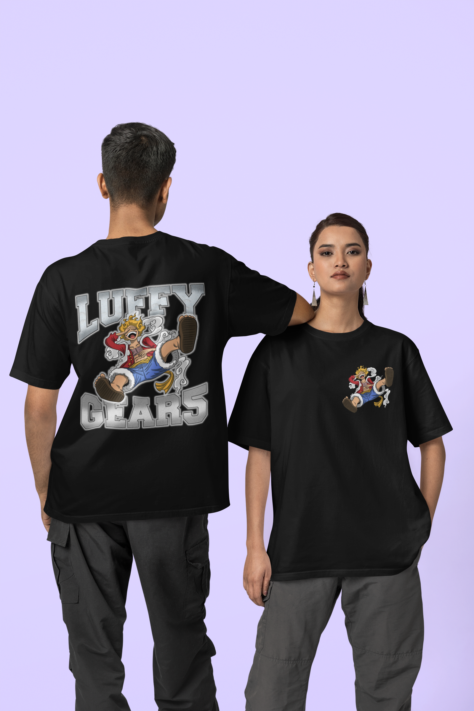 ANIME PRINTED T SHIRT