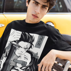 ANIME PRINTED T SHIRT