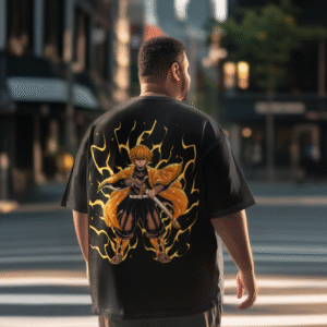 classy over size t shirt